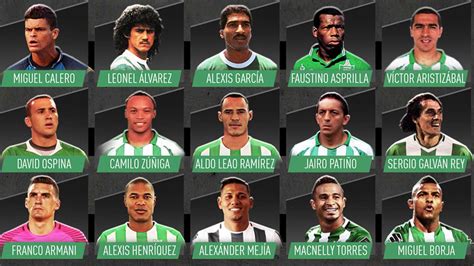 jugadores del atlético nacional